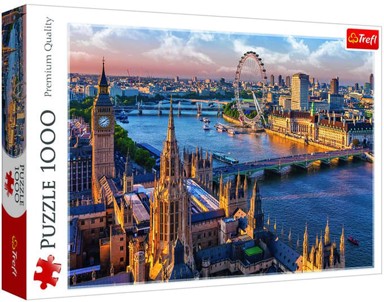 TREFL Puzzle London, 1000 dijelova, 68x48 cm