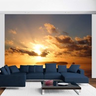 Foto tapeta sea sunset 400x309