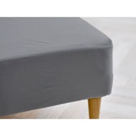 Plahta od organskogPamuka Calm 180x200 cm, siva