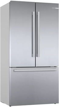 BOSCH Hladnjak KFF96PIEP, Kombinirani s francuskim vratima, XXL, 183 cm, 402/171 l, energetski razred E, inox