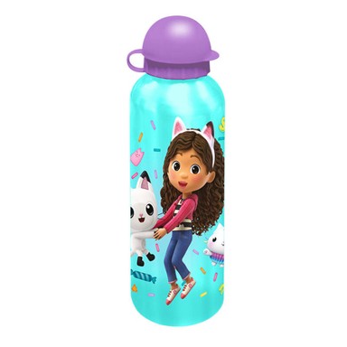 KiDS Boca za vodu Gabby's Dollhouse, 500 ml, tirkizna
