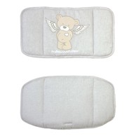 ROBA Siva dječja blagovaonska stolica Heartbreakerbär