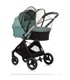 CHIPOLINO Dječja kolica Elite 3u1 - pastelno zelena