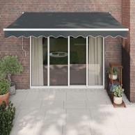 Automatska tenda na uvlačenje 3.5 x 2.5 m, antracit