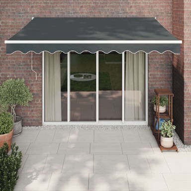 Automatska tenda na uvlačenje 3.5 x 2.5 m, antracit