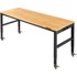 VEVOR Radni stol O4820L 122x51x104 cm, smeđe