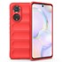 MAXMOBILE Maskica Hard Protection Waves za Honor 70 4G/5G, crvena