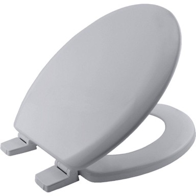 SAPHO WC sjedalo, 37 × 44 cm, MDF, siva