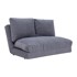 BALCAB HOME Siva sklopiva sofa 120 cm Taida, 120x68x26 cm