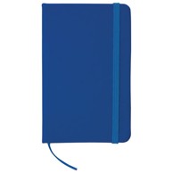 Notes A5, crte, 96 listova, šamoa, s gumicom, tamnoplavi