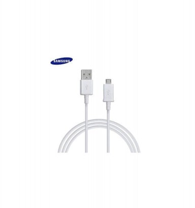 SAMSUNG Podatkovni kabel ECB-DU4AWE, Micro USB, 1,5 m, bijela