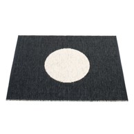 PAPPELINA Unutarnji i vanjski tepih Vera Black 70x90 cm, crno-bijeli