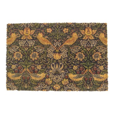ARTSY DOORMATS Otirač od kokosovih vlakana 60x90 cm William Morris Strawberry Thief