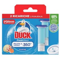 DUCK Gel za čišćenje i osvježavanje WC školjke Fresh Discs, punjenje, 72 ml, Marine