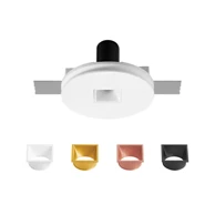LINEA LIGHT Gipsana ugradbena svjetiljka ip40/540lm/3000k bijela ral 9003 embossed ll8823