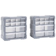 Organizatori, 12 ladica, 2 kom, 26,5 x 16 x 26 cm