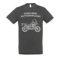 MOTORISTA BIKE SHOP Bmw majica,dark gray