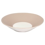 GREEN GATE Bež duboki porculanski tanjur Alice, ⌀ 23 cm