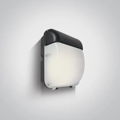 Zidna svjetiljka, LED, 60 W, 4000 K, 2100 lm, 120°, 240 V, IP65, crna