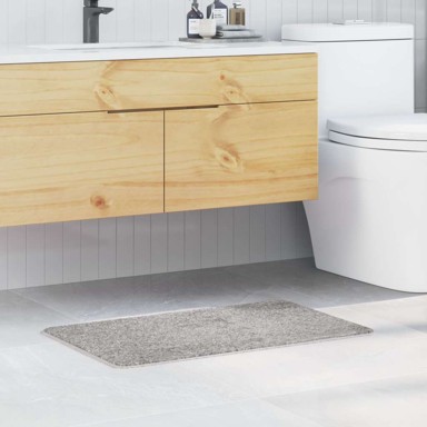 Kupaonska prostirka, pravokutna, siva, 50x80 cm