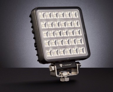 TT TECHNOLOGY LED radno svjetlo BLACK TT.13308-W, 30 W, kvadratno raspršeno
