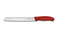 VICTORINOX Nož za kruh Swiss Classic, 21 cm, crveni