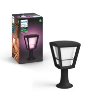 PHILIPS Hue stajaća svjetiljka Econic, 1x15 W, IP44, crna