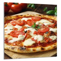 TMK Staklena zaštita za štednjak ili ploču za kuhanje 60x65, pizza