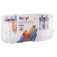 Akrilne boje 405TA10SP, 10 x 18 ml