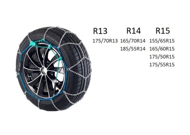 PRO COMPACT Lanci za snijeg 050, 12mm, PC12-050