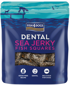 FISH4DOGS Poslastica za pse Dental Sea Jerky Squares 115 g