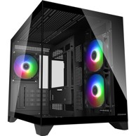 COUGAR PC kućište FV150 ARGB, Mini Tower, crno
