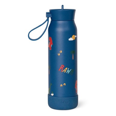 CITRON Boca za vodu Blue Dino WB_350_Dino, 350 ml, plava