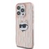 KARL LAGERFELD Futrola Choupette Monogram za Apple iPhone 14 Pro Max, roza