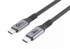 USB-C na USB-C kabel, USB 3.2 Gen 2x2, snaga 100 W, brzina 20 Gbps, podrška za 4K@60 Hz, duljina 4 m