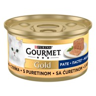 GOURMET GOLD Hrana za životinje MOUSSE PURETINA, 85 g