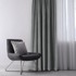 HOMEDE Antracit siva zavjesa 200x270 cm Vila