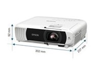 EPSON Projektor EB-W55, 3LCD, WXGA 1280 x 800, 4000 ANSI, zvučnik 2 W