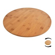 BAMBUM Rotirajući poslužavnik od bambusa Fiesta