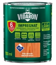 VIDARON Zaštitni i dekorativni impregnacijski premaz V06 0,7 L, američki mahagoni