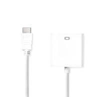 NEDIS adapter HDMI na VGA ženski, bijeli