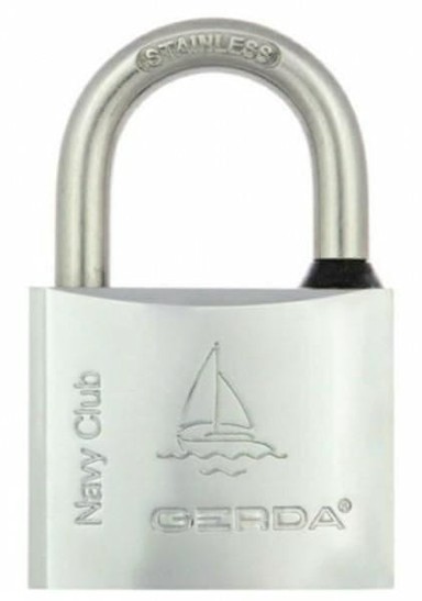 NAVY CLUB Kromirani lokot od nehrđajućeg čelika, 50 mm