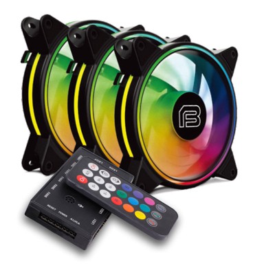 BIT FORCE Set PC ventilatora ARGB 3u1, Spectrum