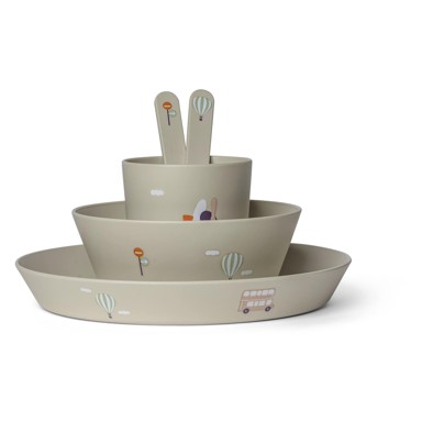 CITRON Set posuđa, od bio materijala, Vozila