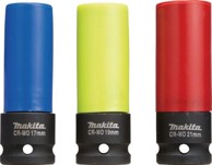 MAKITA 3-dijelni set nasadnih ključeva za naplatke E-12354, 1/2