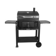 Kvadratni roštilj na ugljen s kotačima 137x65x123 cm