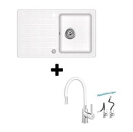 SHR Set sudoper Tera 20 + slavina Flexy, bijela