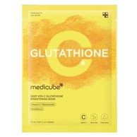 MEDICUBE Posvjetljujuća platnena maska Deep Vita C Glutathione Brightening Mask 27 ml