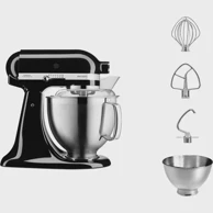 KITCHENAID Multipraktik Artisan 5KSM185PS, 300 W, 4.8 L, crni