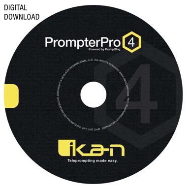 IKAN Softver PrompterPro 4 za PC i Mac